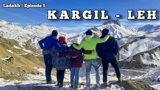 The Frozen Lake in Kargil🥶 Leh- Ladakh, Episode 5