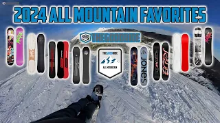 2024 Favorite All Mountain Snowboards from The Good Ride
