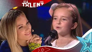 This cute little girl impress SINGING a DISNEY song | Auditions 3 | Spain's Got Talent 2023