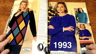 1993 Christmas Catalog Page Flip - ASMR Sleep Aid