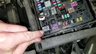 2017 Camaro starter fuse and relay