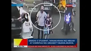 QRT: Grade 5 pupil, nabiktima ng budol-budol gang