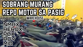 MURANG BILIHAN NG REPO MOTOR SA PASIG! | Nmax, Aerox, PCX, ADV, Mio at iba pa