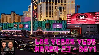 Las Vegas Vlog | March 2023, Day 1 | Planet Hollywood | Aria | Slots