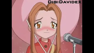 Mimi nei panni di Ilona Staller / Cicciolina  [Digimon]