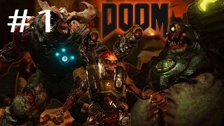 Doom Gameplay Walkthrough(Ultra-Violence Difficulty) - Part 1 [1080p HD]
