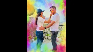 Holi colourful poses ideas for couples❤️#shorts #ytshorts #holi #colourfulholi #couple #youtube