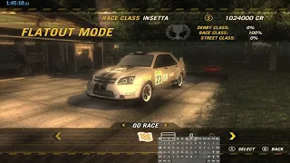 FlatOut: Ultimate Carnage Race Class NG+ Wreckless Speedrun - 1:45:10 (World Record)