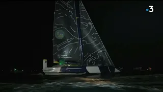 L'arrivée de Charles Caudrelier vainqueur de la Route du Rhum 2022 à revivre