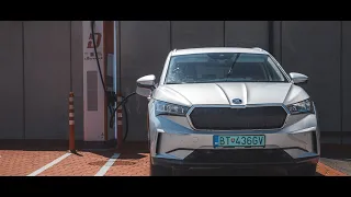 TEST | ŠKODA ENYAQ IV 60 | Elektromobilom z Bratislavy do Košíc