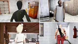 Playing As Evil Nun Vs Granny Vs Rod In Ice Scream 6 Vs Mr Meat In Mr Meat 2