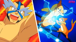 Ash vs Crasher Wake - 4th Sinnoh Gym Battle | Pokemon AMV