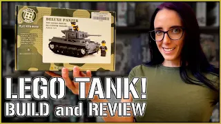 A Tank Made of LEGO!? | Battle Brick WW2 German Panzer Review & Build