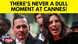 Cannes 2023 | Cannes Film Festival 2023 | Johnny Depp | Harrison Ford | Red Carpet | News18