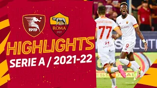 TAMMY’S FIRST GOAL! | Salernitana 0-4 Roma | Serie A Highlights 2021-22