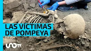 Hallan dos nuevas víctimas de Pompeya, murieron tras la erupción del Vesubio