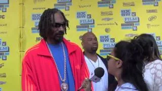 Snoop Lion on the "Reincarnated" Red Carpet