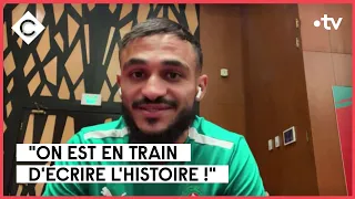 Scènes de liesse pour les supporters marocains - La Story de Mohamed Bouhafsi - C à Vous -07/12/2022