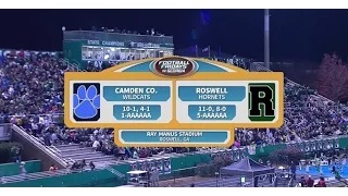 GHSA Playoff Round 2: Roswell vs. Camden County - Nov. 20, 2015