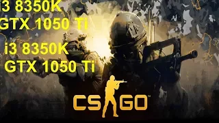 Counter Strike Global Offensive - i3 8350K - GTX 1050 Ti - 1080p