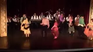 Gypsy Dance Bersenyi Horvath Meszaros  Hungarian Folk Show 4 10 15