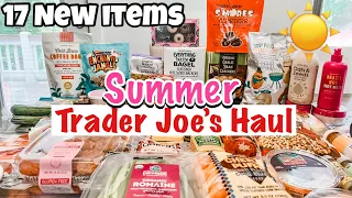 2023 Huge Summer Trader Joe’s Haul with 17 NEW ITEMS & Prices