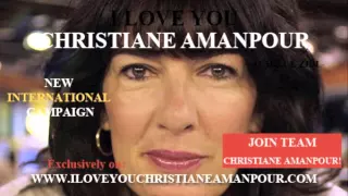 Christiane Amanpour - *KISS ME* (Searching for my Annie) by Achille Zibi - The Genius Boy