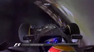 F1 2014 Bahrain Maldonado Collide Guttierez