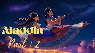 Aladdin Part: 2 | The Majestic Lamp, Tale of Love and Magic | Story #Animagine