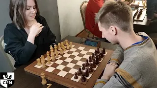 Fatality (1952) vs FM K. Zhitnikov (2318). Chess Fight Night. CFN. Blitz