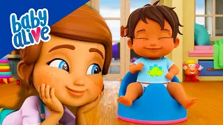 Apprendre la propreté - Le Petit Pot 🚽 Dessin Animé Pour Bébé 💩 Baby Alive Français 💕