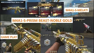 CROSSFIRE PH 2021 M4A1-S- PRISM BEAST- NOBLE GOLD & WINNING M4A1-S-MELATI