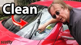 Life Hack That Will Keep Your Car's Windshield Clean Forever