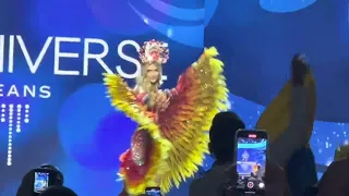 Audience View Miss Colombia National Costume Miss Universe 2022 Prelims #missuniverse