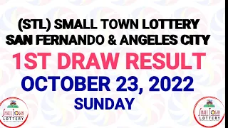 1st Draw STL Pampanga and Angeles October 23 2022 (Sunday) Result | SunCove, Lake Tahoe