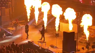 Skillet performing “Feel Invincible” live at the Paycom Center in OKC, March 26, 2022, Winter Jam 22