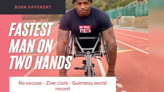 Extraordinary Zion clark born without leg becomes the fastest man with two hands.