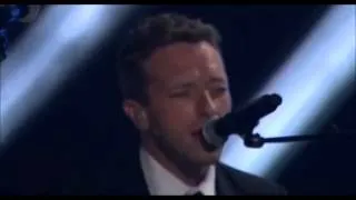 Chris Martin at 121212 Concert