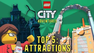 Top 5 places you MUST visit in LEGO CITY | LEGO CITY Adventures
