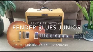 Fender Blues Junior - Favorite Setting