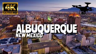Albuquerque, New Mexico In 4K By Drone - Amazing View Of Albuquerque, NM