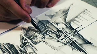 You Are Not Limited By Your Imagination! -- Abstract Pencil Art