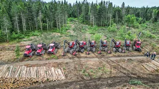 Démonstration Forestière par les entreprises de Yvan Labbé