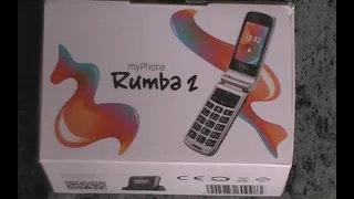 MyPhone  Rumba 2 telefon dla seniora z klapką .