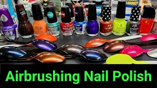 Airbrushing Nail Polish - Scale Model Tips & Tricks