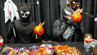 👻Reaction👻 NCT Halloween Manito | Making Halloween treat bags