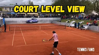 Alexander Zverev Practice - Munich 2022 | Court Level View