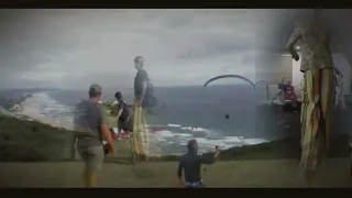 This is what happens at a wild & whacky paragliding festival in Wilderness South Africa!