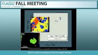 Fall Meeting 2012: The Geophysics and Geochemistry of Terrestrial Environments