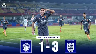 NorthEast United FC vs Mumbai City FC || 1-3 || Match Highlights || ISL 2022-23 || Football Accent